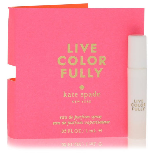 Live Colorfully by Kate Spade - Vial (sample) .05 oz