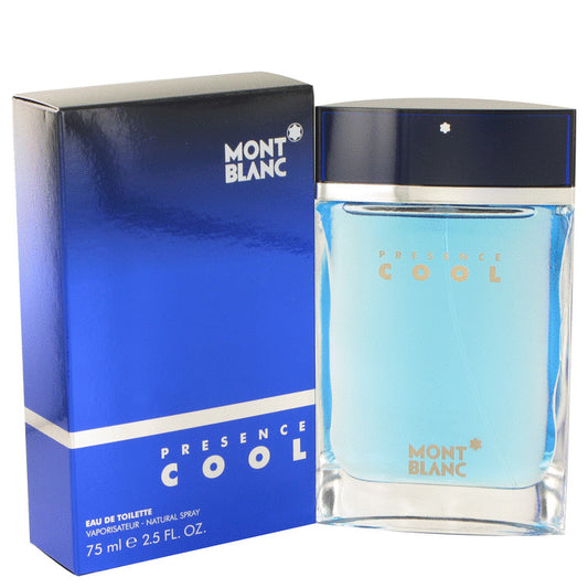 Presence Cool by Mont Blanc - Eau De Toilette Spray 2.5 oz