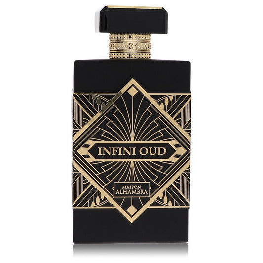Maison Alhambra Infini Oud by Maison Alhambra - Eau De Parfum Spray (Unisex Unboxed) 3.4 oz