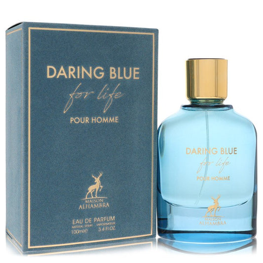 Maison Alhambra Daring Blue For Life by Maison Alhambra - Eau De Parfum Spray 3.4 oz