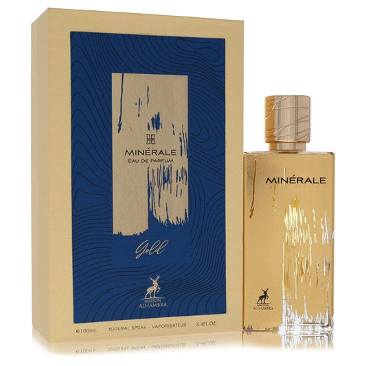 Maison Alhambra Minerale Gold by Maison Alhambra - Eau De Parfum Spray 3.4 oz