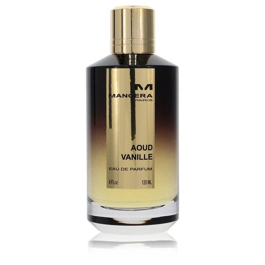 Mancera Aoud Vanille by Mancera - Eau De Parfum Spray (Unisex Unboxed) 4 oz