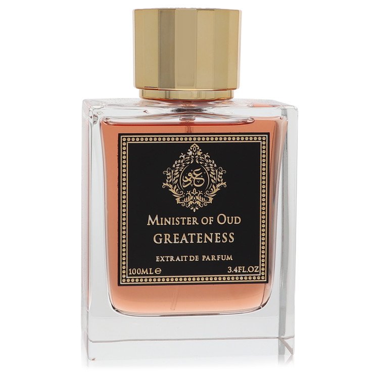 Minister of Oud Greatness by Fragrance World - Extrait De Parfum Spray (Unboxed) 3.4 oz