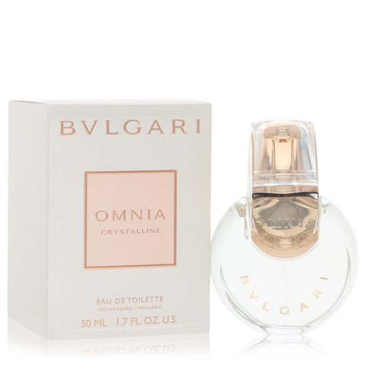 Omnia Crystalline by Bvlgari - Eau De Toilette Refillable Spray 1.7 oz