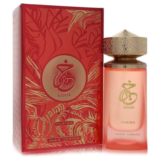 Paris Corner Khair Fusion by Paris Corner - Eau De Parfum Spray (Unisex) 3.4 oz