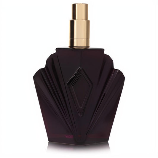 Elizabeth Taylor Passion 2.5 oz EDT tester. Elegant deep purple Art Deco glass bottle with a radiant gold cap.