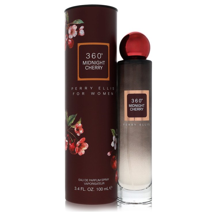 Perry Ellis 360 Midnight Cherry by Perry Ellis - Eau De Parfum Spray 3.4 oz