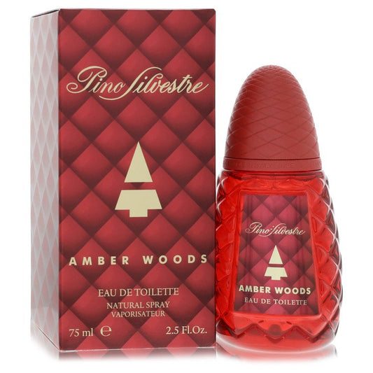 Pino Silvestre Amber Woods by Pino Silvestre - Eau De Toilette Spray 2.5 oz