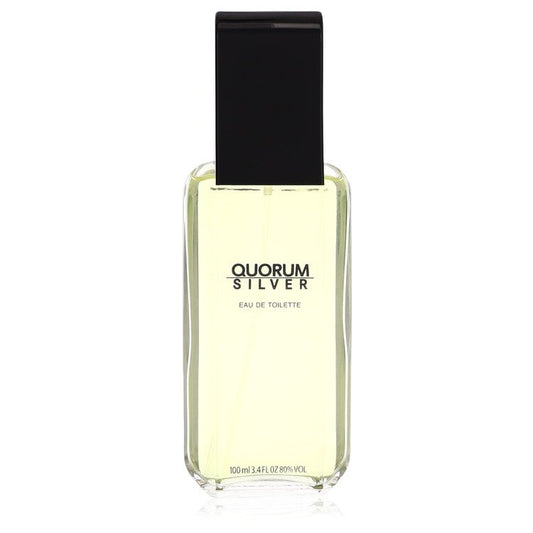 Quorum Silver by Puig - Eau De Toilette Spray (unboxed) 3.4 oz