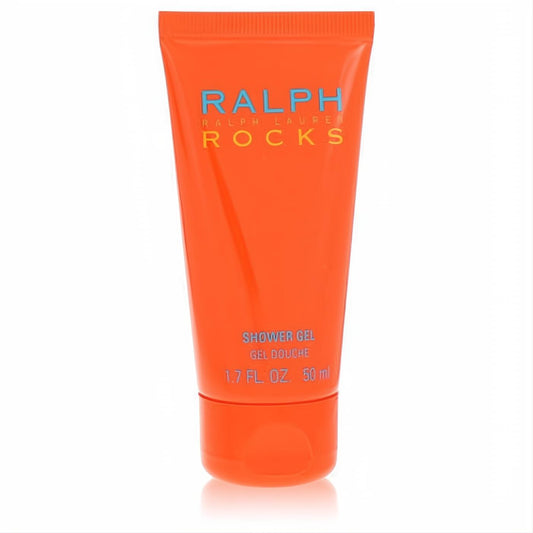 Discover Ralph Rocks by Ralph Lauren 1.7 oz women's shower gel. Vibrant orange squeeze tube with bold blue and orange branding.