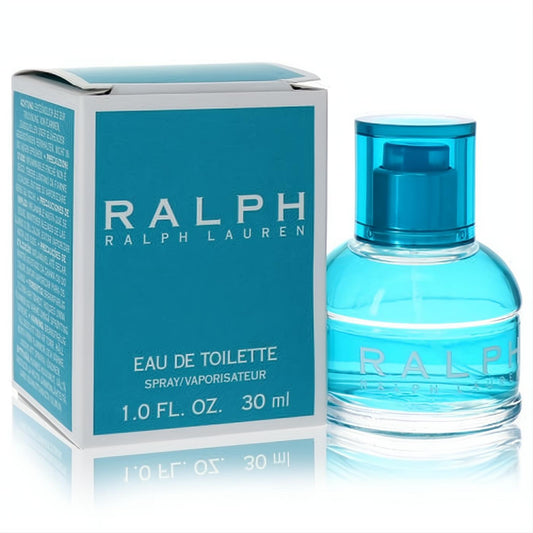 Ralph by Ralph Lauren 1 oz Eau De Toilette spray, a refreshing scent in a vibrant aqua bottle and matching box.