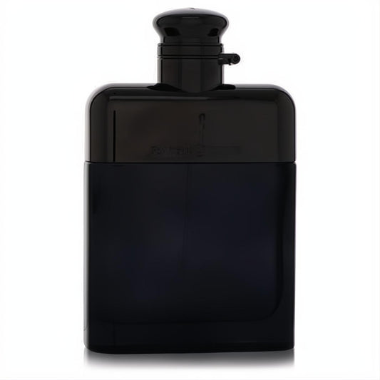 Ralph's Club by Ralph Lauren men's Eau De Parfum. Elegant 3.4 oz deep navy glass bottle with a sleek black cap, exuding modern sophistication.