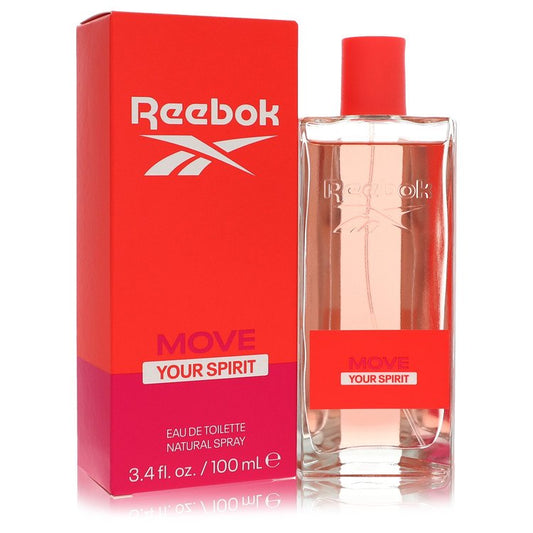 Reebok Move Your Spirit by Reebok - Eau De Toilette Spray 3.4 oz