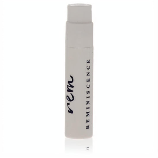 Chic .04 oz Reminiscence Rem perfume sample vial. Light grey with minimalist design and bold dark branding.