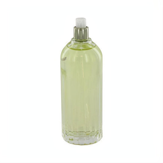 Splendor Elizabeth Arden 4.2 oz EDP tester. Elegant clear ribbed glass bottle with luminous green oriental floral fragrance.