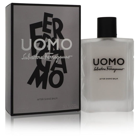 Salvatore Ferragamo Uomo by Salvatore Ferragamo - After Shave Balm 3.4 oz