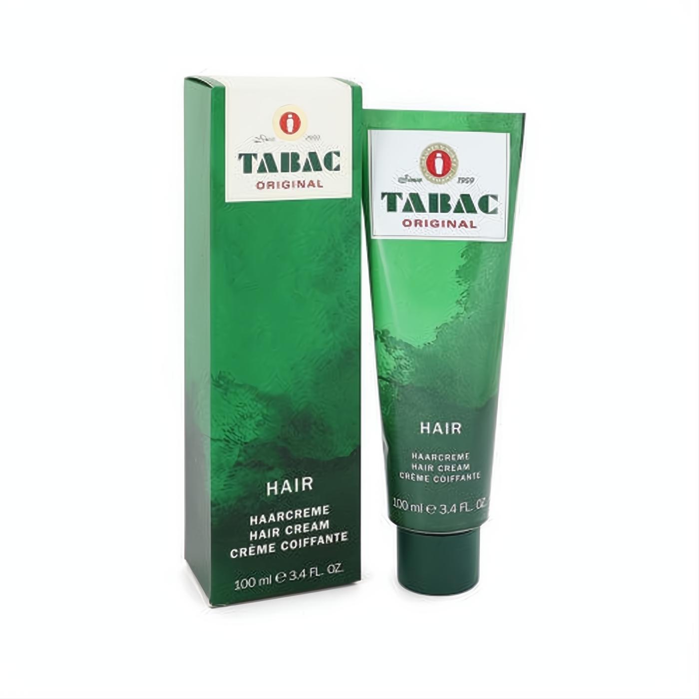 TABAC Original Hair Cream, 3.4 oz. Iconic dark green tube and box for a sharp, masculine look. Achieve classic style.