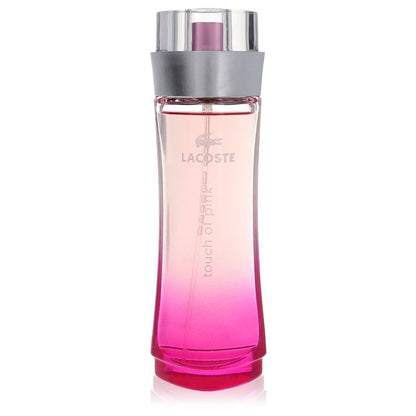 Touch of Pink by Lacoste - Eau De Toilette Spray (unboxed) 3 oz
