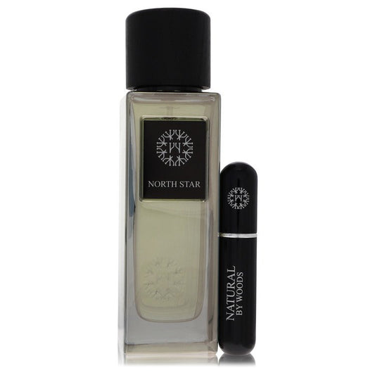 The Woods Collection Natural North Star by The Woods Collection - Eau De Parfum Spray With Mini Refillable Spray (Unisex Unboxed) 3.4 oz