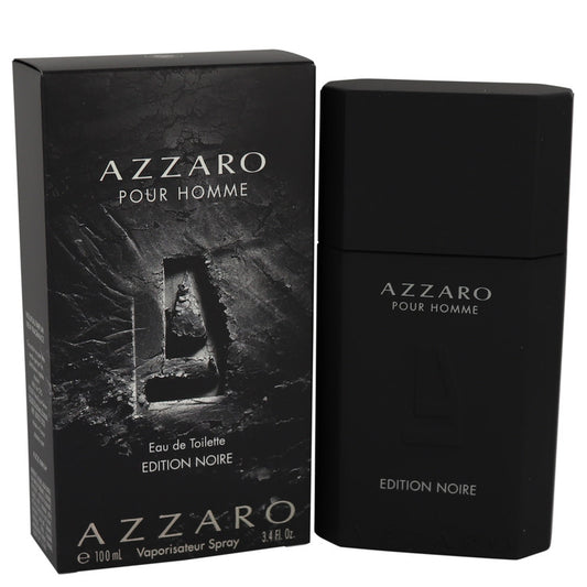 Azzaro Pour Homme Edition Noire by Azzaro - Eau De Toilette Spray 3.4 oz