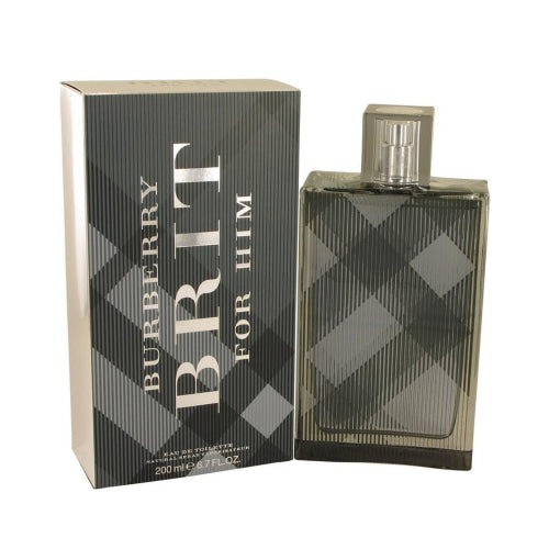 Burberry Brit by Burberry Eau De Toilette Spray 6.7 ozMale(cologne, perfume, fragrance)