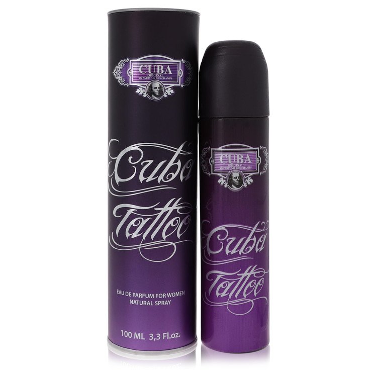 Cuba Tattoo by Fragluxe - Eau De Parfum Spray 3.4 oz