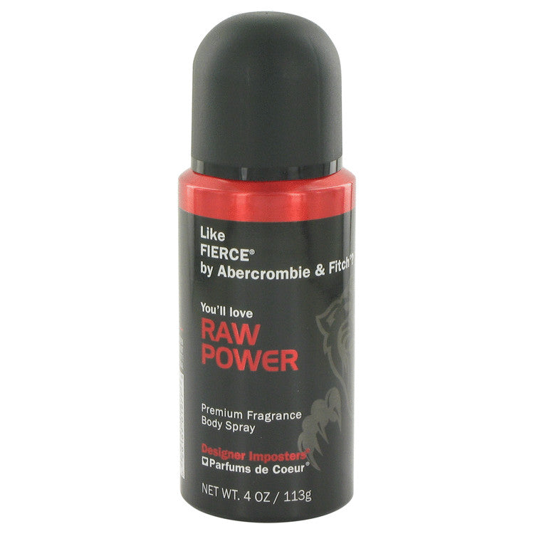Designer Imposters Raw Power by Parfums De Coeur - Body Spray 4 oz