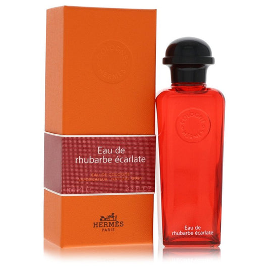Eau De Rhubarbe Ecarlate by Hermes - Eau De Cologne Spray 3.3 oz