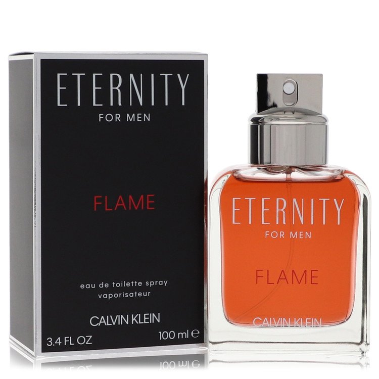 Eternity Flame by Calvin Klein - Eau De Toilette Spray 3.4 oz