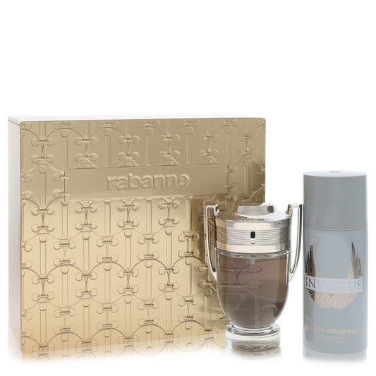 Invictus by Paco Rabanne - Gift Set -- 3.4 oz Eau De Toilette Spray + 5.1 oz Deodorant Spray