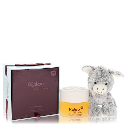 Kaloo Les Amis by Kaloo - Eau De Senteur Spray / Room Fragrance Spray (Alcohol Free) + Free Fluffy Donkey 3.4 oz