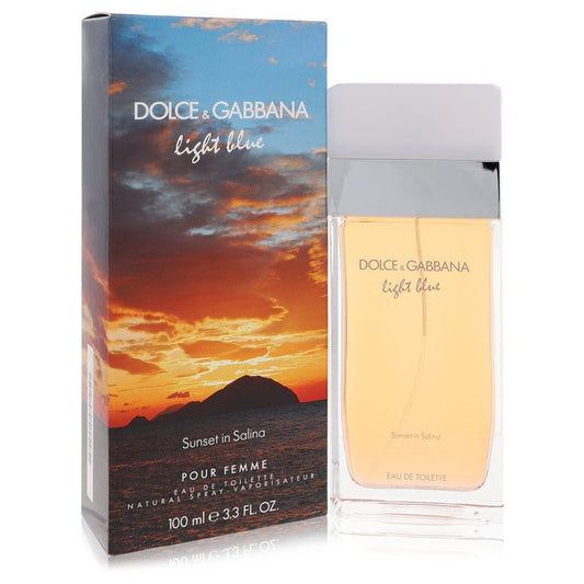 Light Blue Sunset in Salina by Dolce & Gabbana - Eau De Toilette Spray 3.4 oz