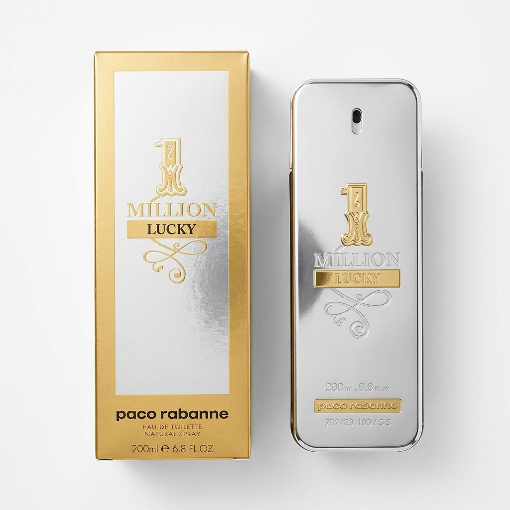 Men's Fragrance — Flat Lay - Front | Generated by Modelize