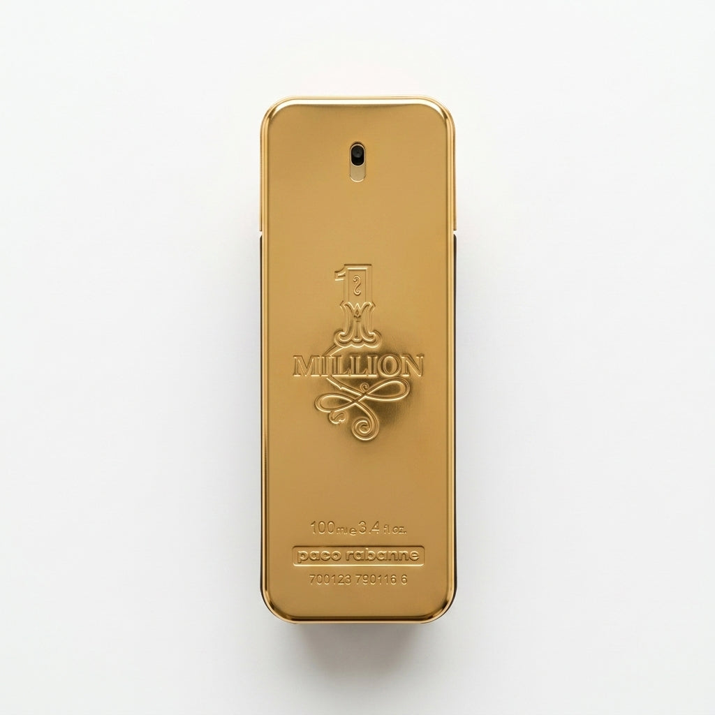Fragrance Bottle — Flat Lay - Front | Generated by Modelize