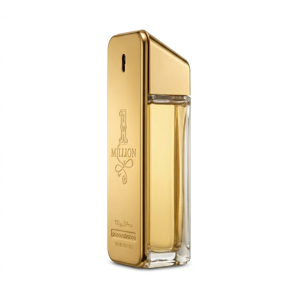 Fragrance bottle — Studio - Side View | Generated by Modelize