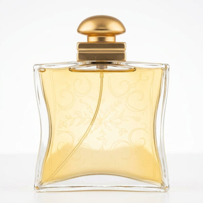 Eau de Toilette Perfume — Studio - Back View | Generated by Modelize