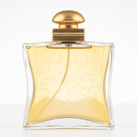 Eau de Toilette Perfume — Studio - Back View | Generated by Modelize