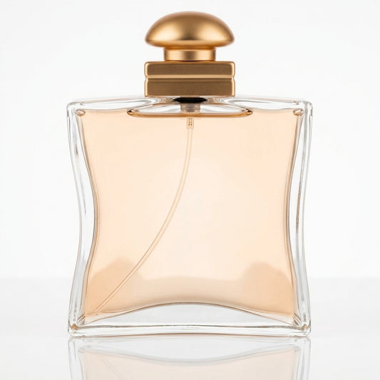 Perfume Bottle — Studio - Back View | Generated by Modelize