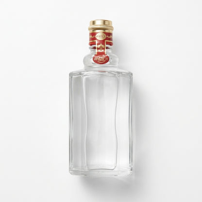 Fragrance bottle — Flat Lay - Back | Generated by Modelize