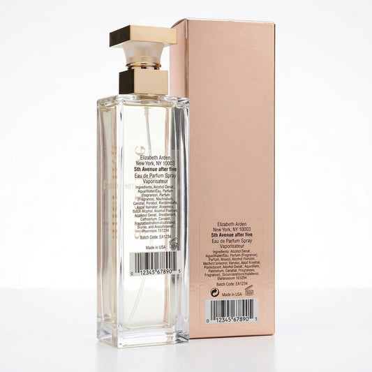 Perfume — Studio - Back View | Generated by Modelize