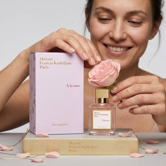 Eau De Parfum — Studio - Back View | Generated by Modelize