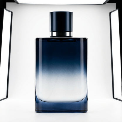 Fragrance bottle — Studio - Back View | Generated by Modelize