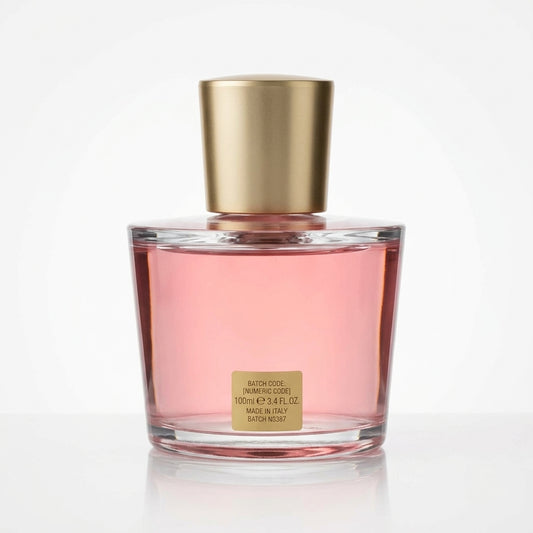 Perfume Bottle — Studio - Back View | Generated by Modelize