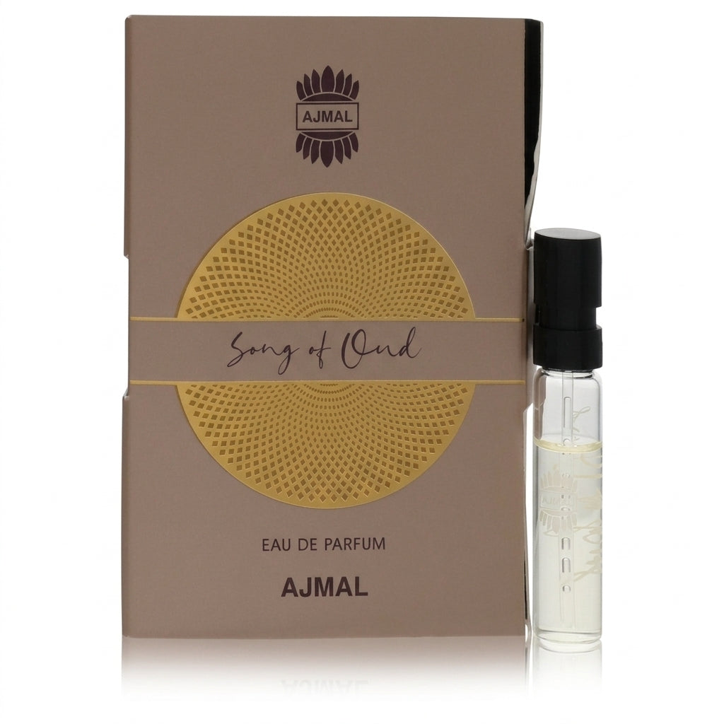 Perfume sample vial and card — Studio - Clean | Generated by Modelize
