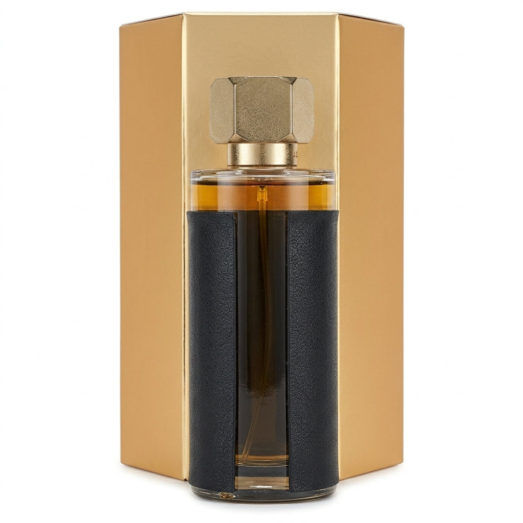 Eau De Parfum — Studio - Back View | Generated by Modelize