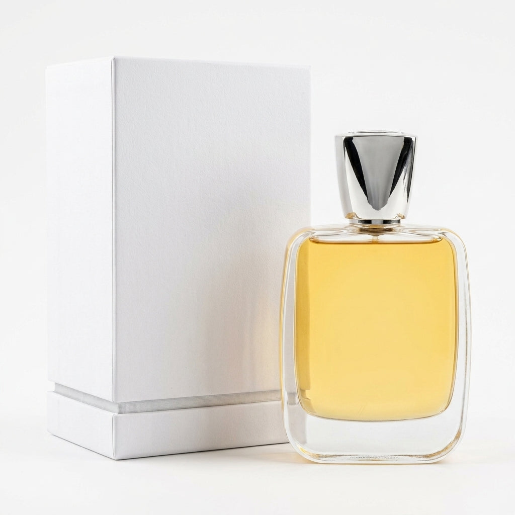Extrait De Parfum — Studio - Back View | Generated by Modelize