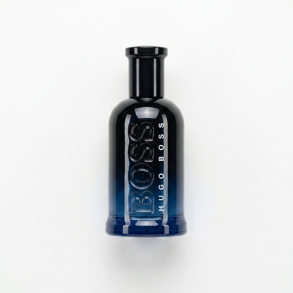 Fragrance bottle — Flat Lay - Front | Generated by Modelize