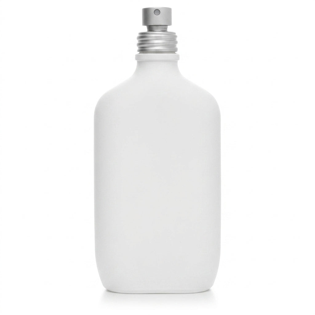 Fragrance bottle — Studio - Back View | Generated by Modelize