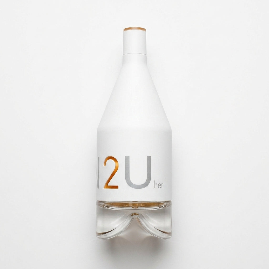 Fragrance bottle — Flat Lay - Front | Generated by Modelize