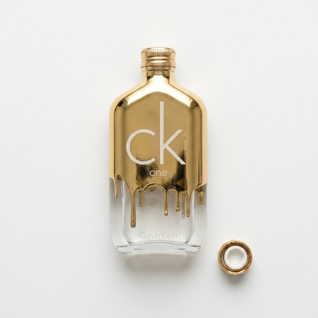 Fragrance Bottle — Flat Lay - Front | Generated by Modelize